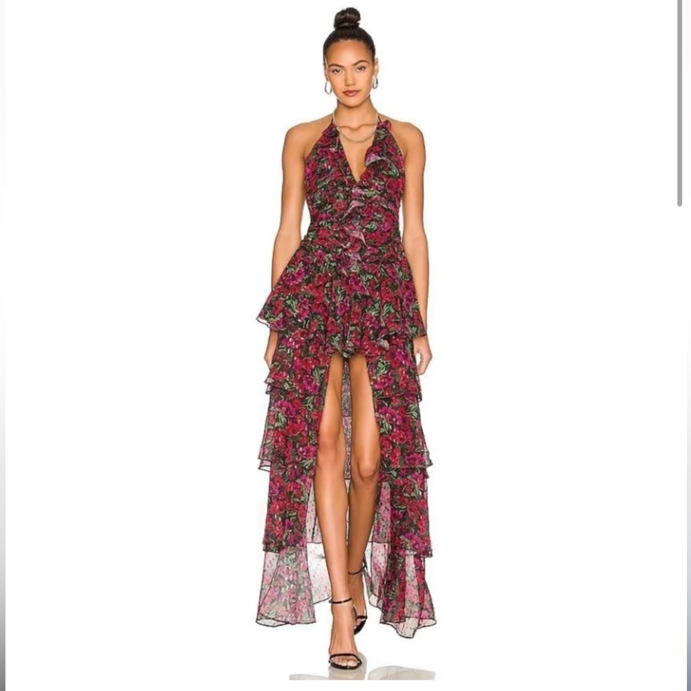 Majorelle Giorgiana floral gown